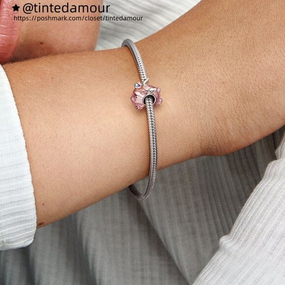 Pandora Flying Unicorn Pig Charm|Pendant - Picture 2 of 2